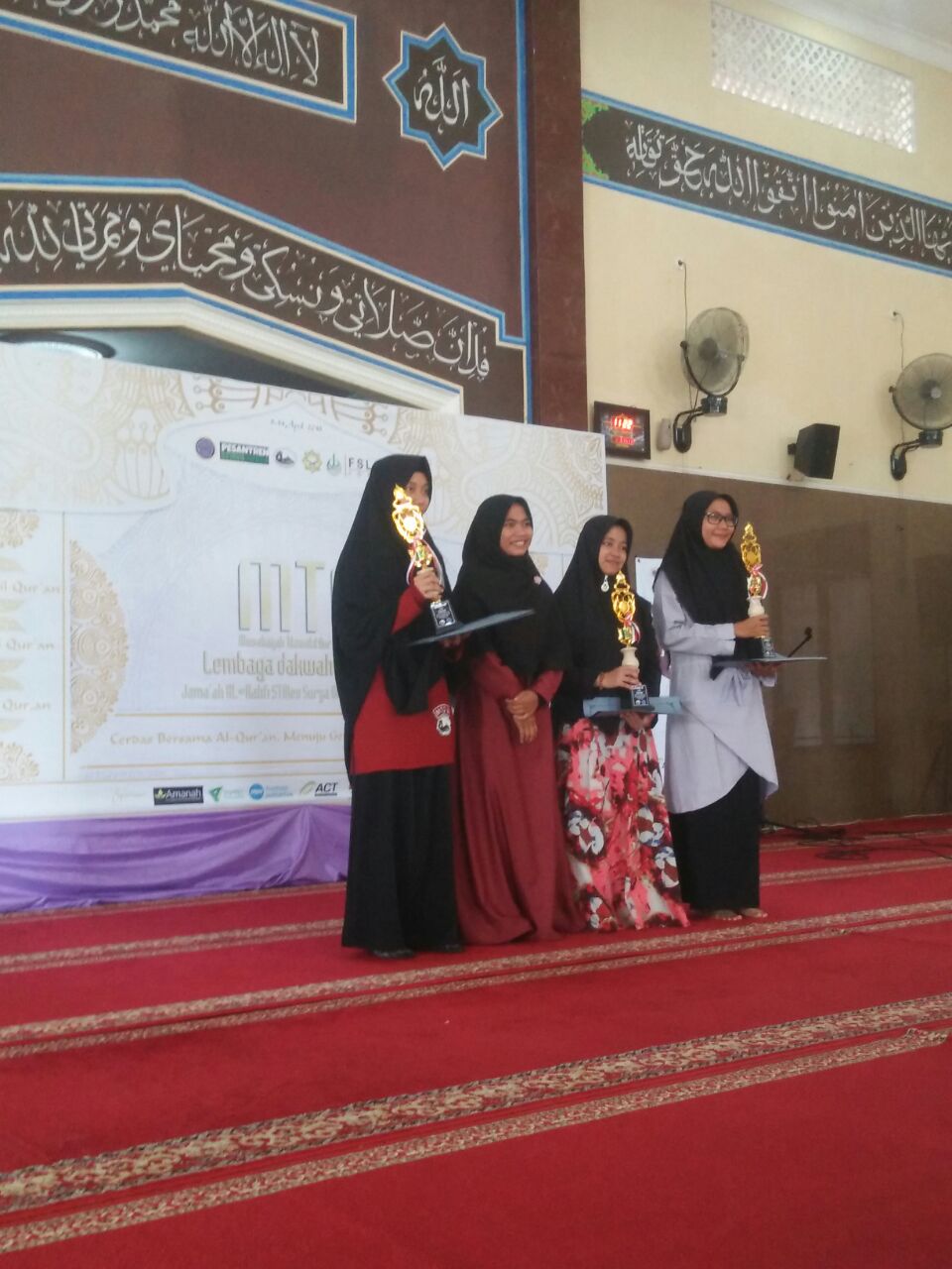 Korp Dakwah Mahasiswa IIQ An Nur Meraih Juara 2 Hifzil Qur’an Pada MTQ-VI Se-DIY dan Jateng