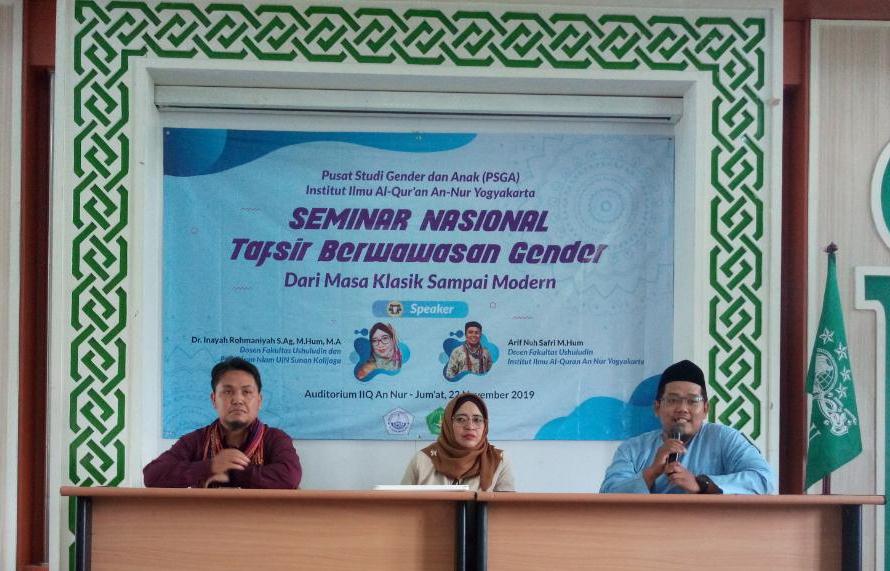 PSGA IIQ An Nur Gelar Seminar Nasional Kajian Gender