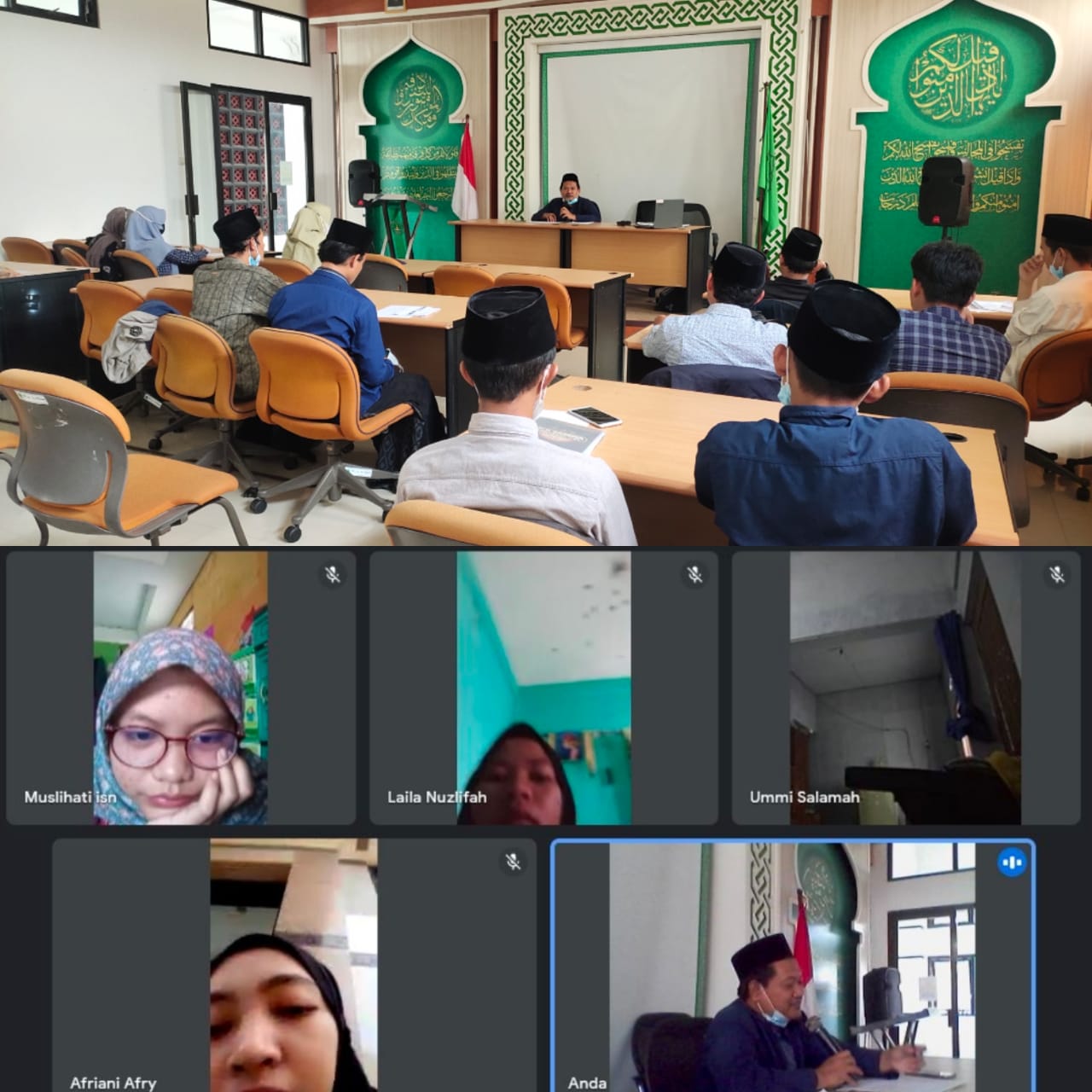 Pengarahan Warek III IIQ AN-NUR kepada Penerima Beasiswa Bidikmisi dan KIP Kuliah