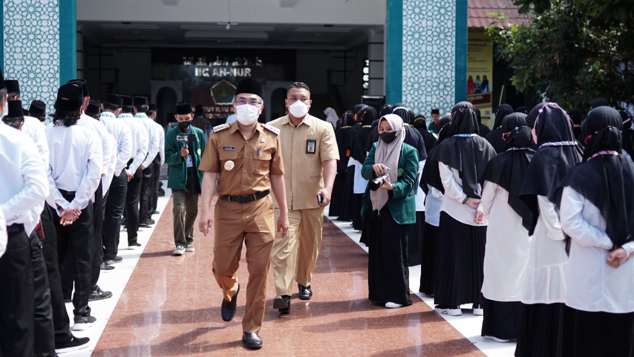 Bupati Bantul Hadiri Acara PBAK Mahasiswa Baru IIQ An-Nur 2021