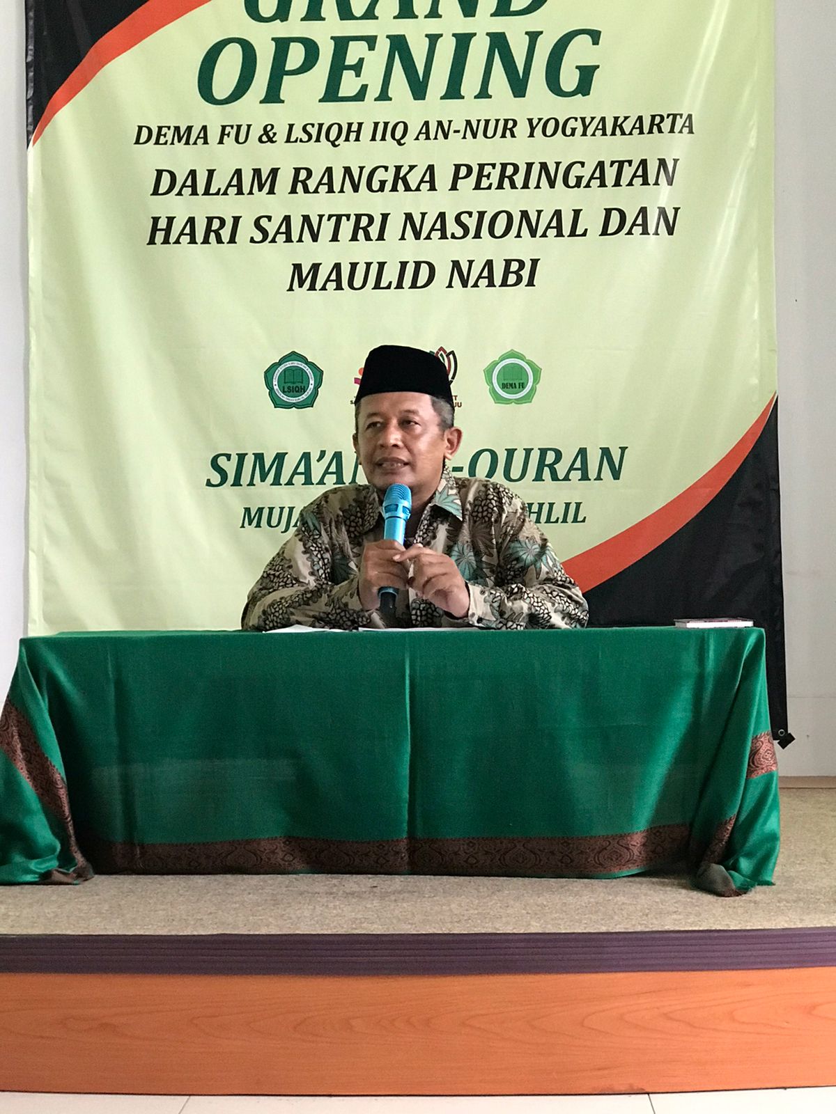 Peringatan Maulid Nabi Saw dan Hari Santri Nasional Fak. Ushuludin Mengadakan Simaan Al-Quran