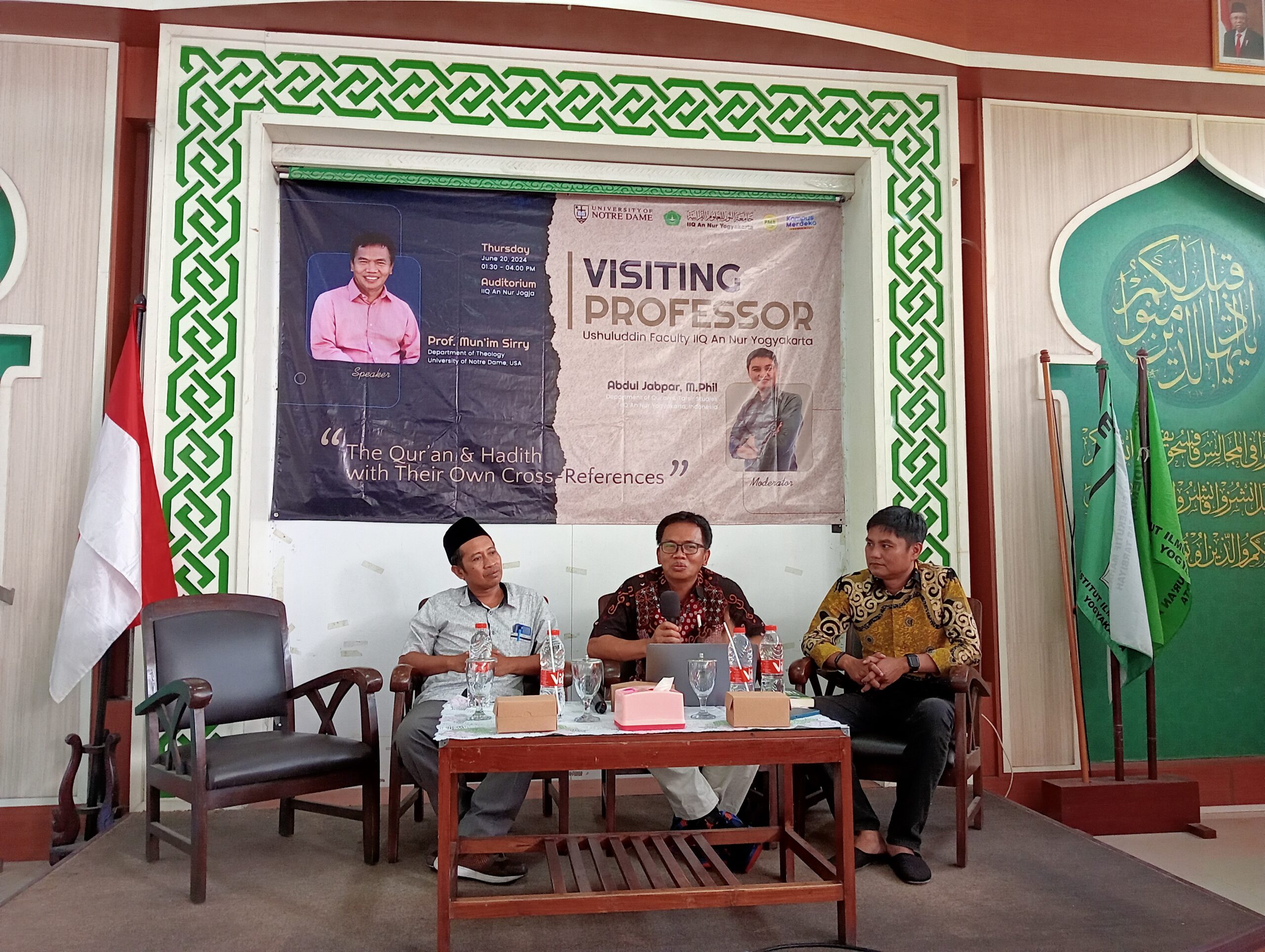 Guru Besar Teologi dari Amerika Serikat Berkunjung ke Fakultas Ushuluddin IIQ An Nur Yogyakarta