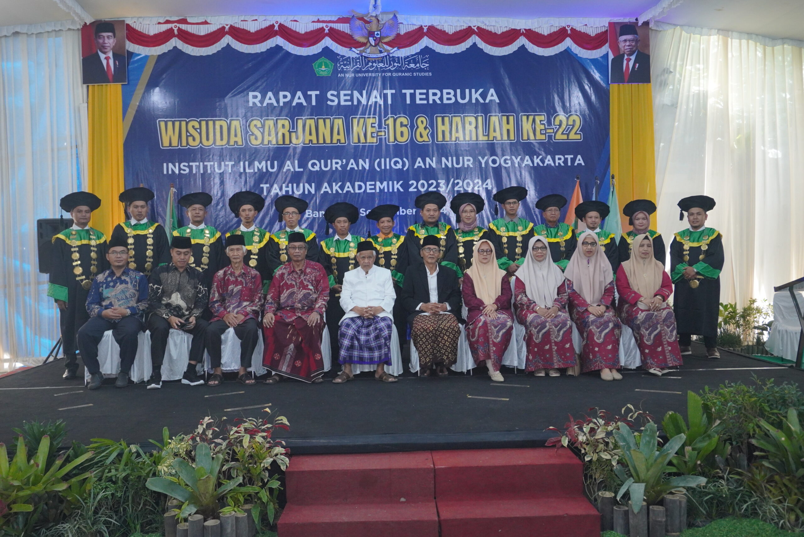 Wisuda ke-16, IIQ An Nur Yogyakarta Luluskan 187 Wisudawan/Wisudawati Berprestasi, 23 di Antaranya Hafal al-Qur’an 30 Juz dengan Qira’ah Sab’ah