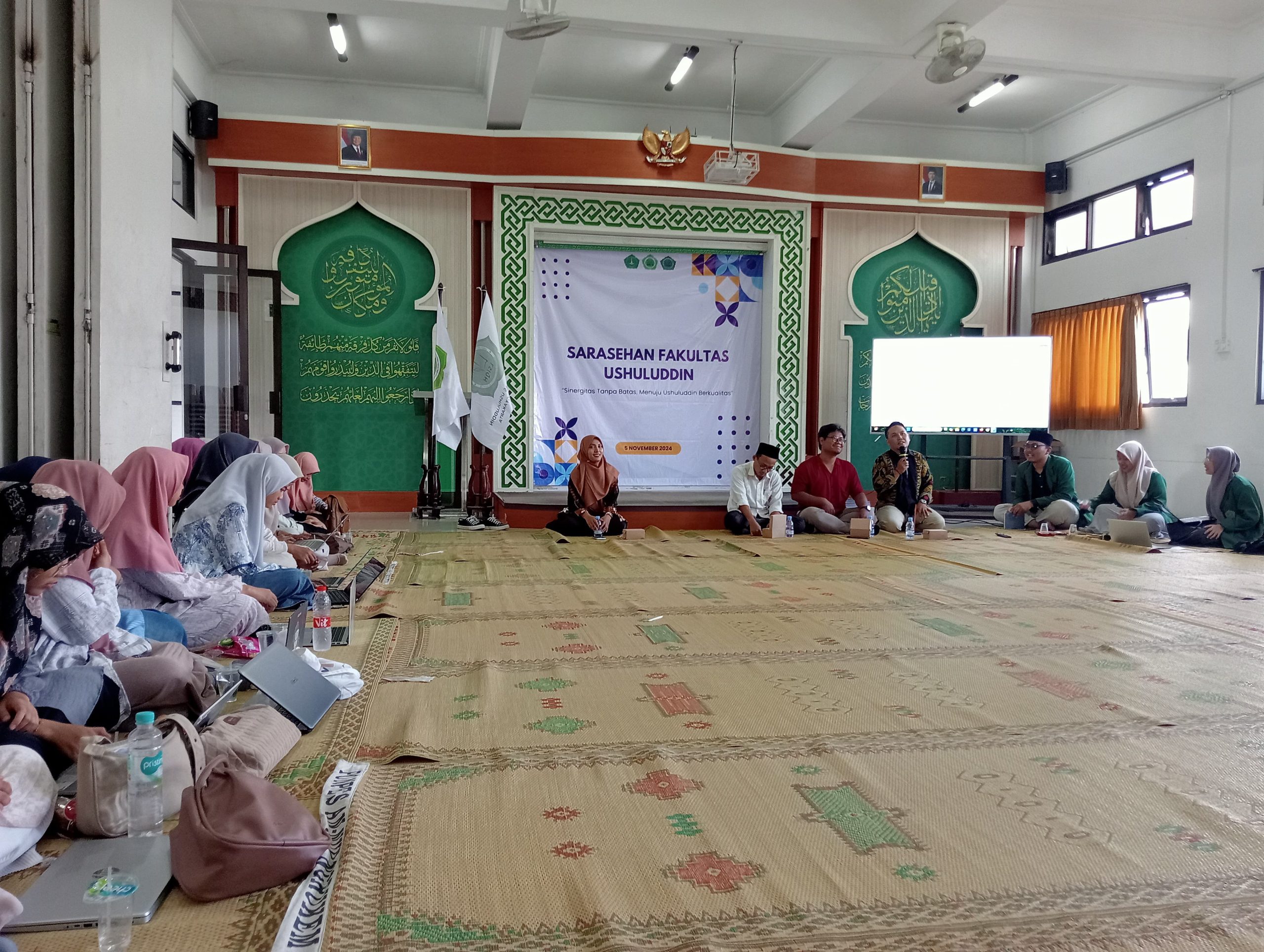 Fakultas Ushuluddin IIQ An Nur Yogyakarta Gelar Sarasehan, Nuh Safri: Ayo Perbaiki Kualitas Internal Kita