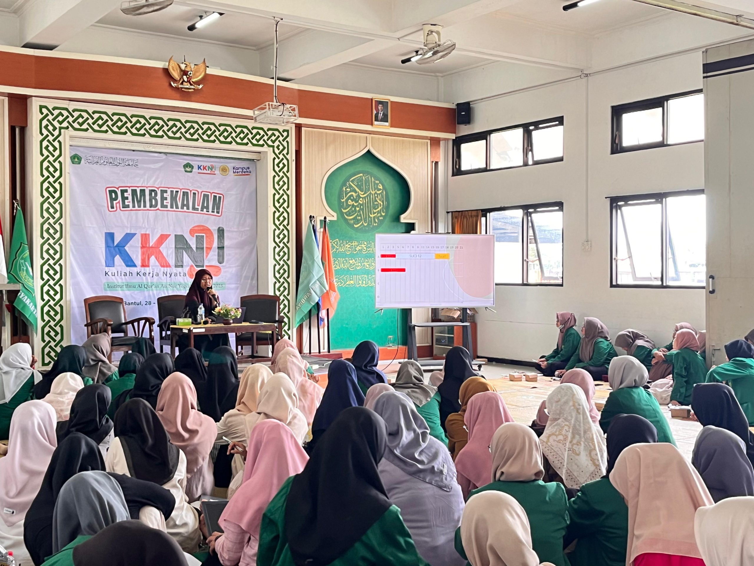 Siap Diterjunkan, Calon Peserta KKN IIQ An Nur Yogyakarta Angkatan ke-21 Dibekali Pelatihan Khutbah dan Fikih Perempuan