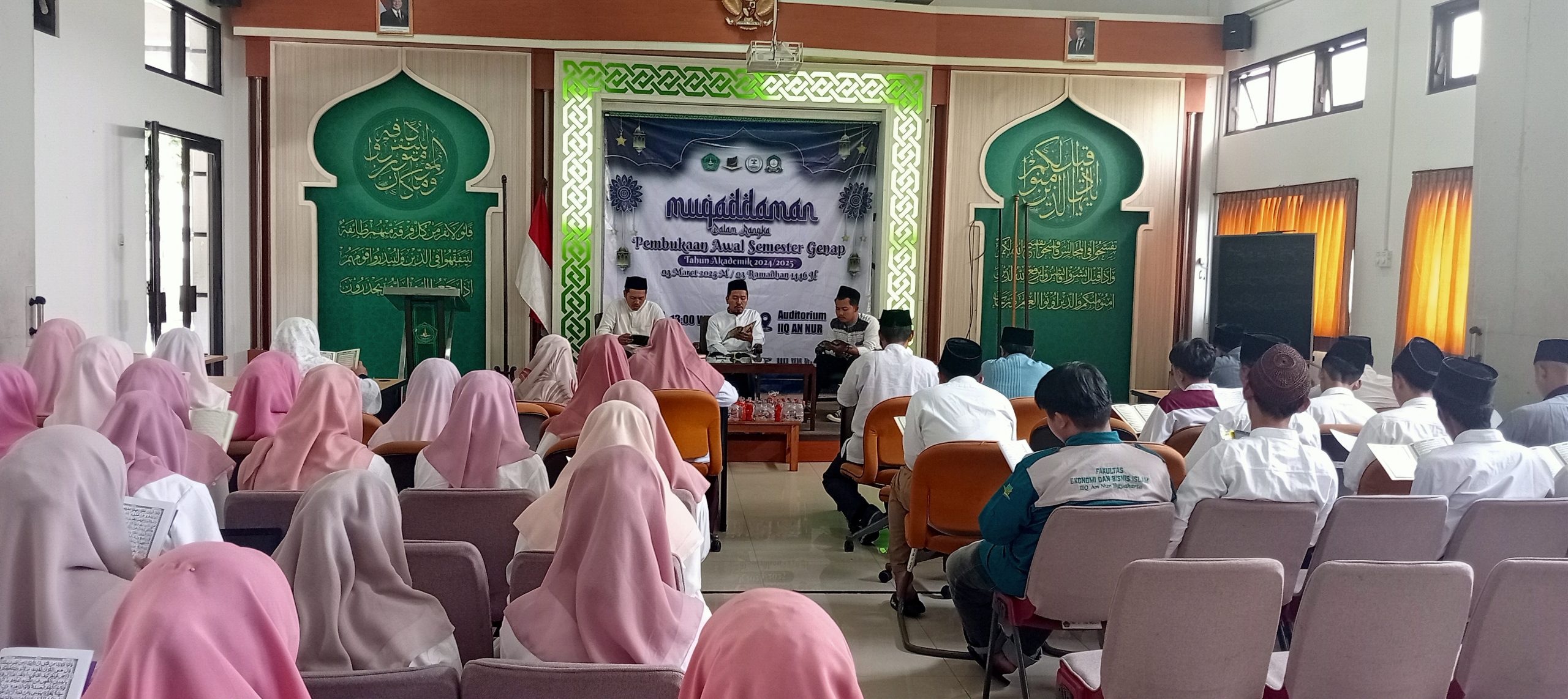 FEBI IIQ An Nur Yogyakarta Buka Semester Genap 2024/2025 dengan Khataman al-Qur’an