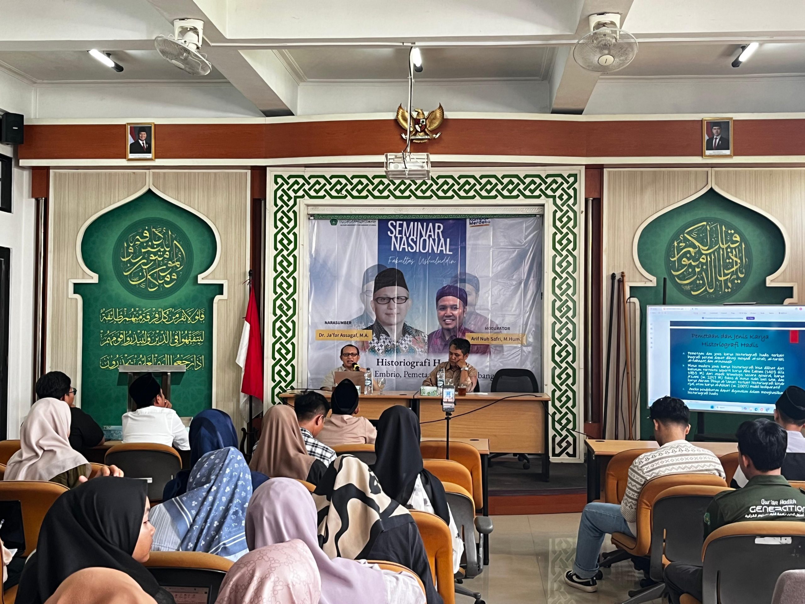Ja’far Assagaf Paparkan Temuan Barunya di Seminar Nasional IIQ An Nur Yogyakarta