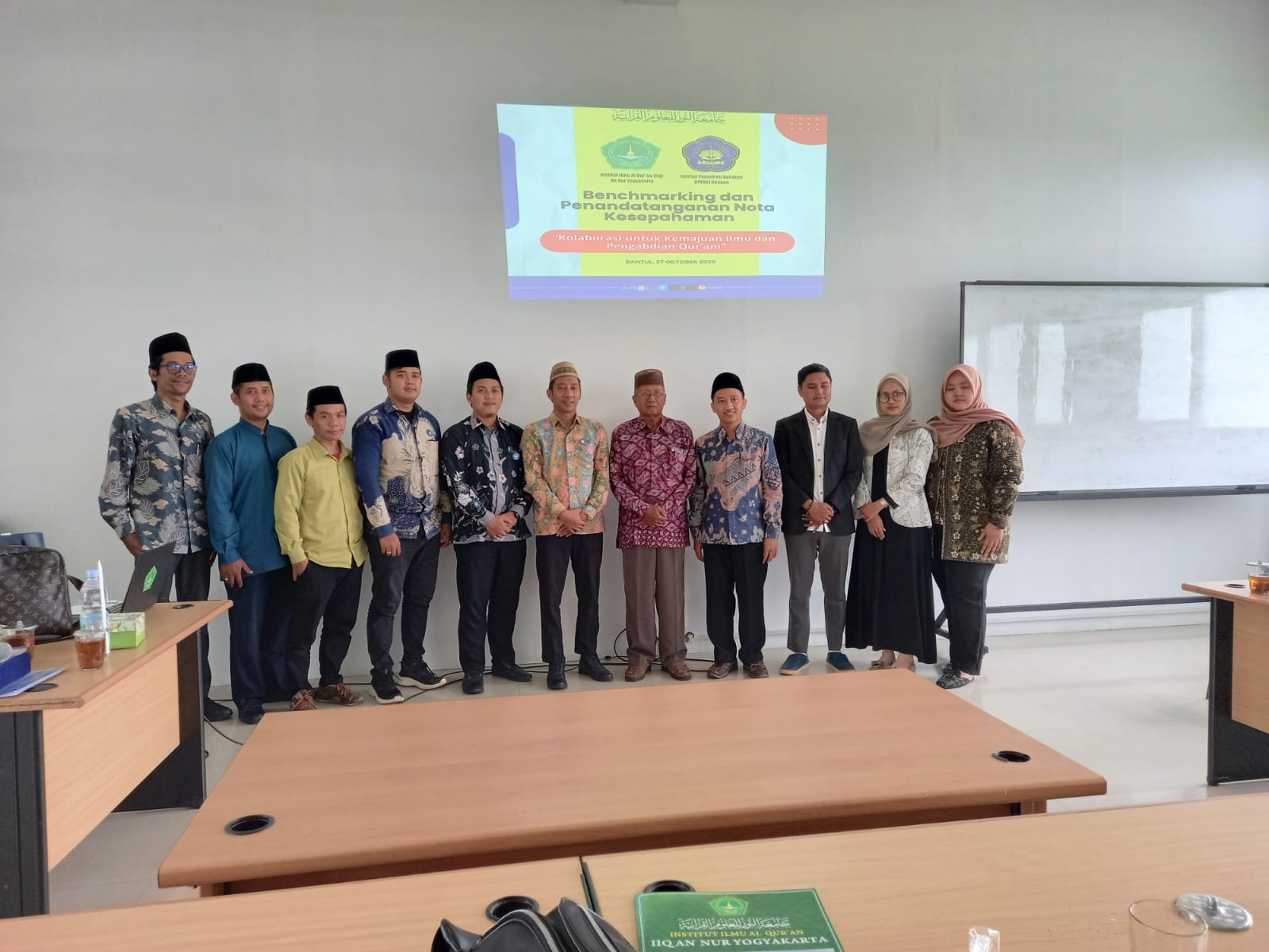 IIQ An Nur Yogyakarta dan IPEBA Cirebon Tanda Tangani MoU Penguatan Kampus Pesantren