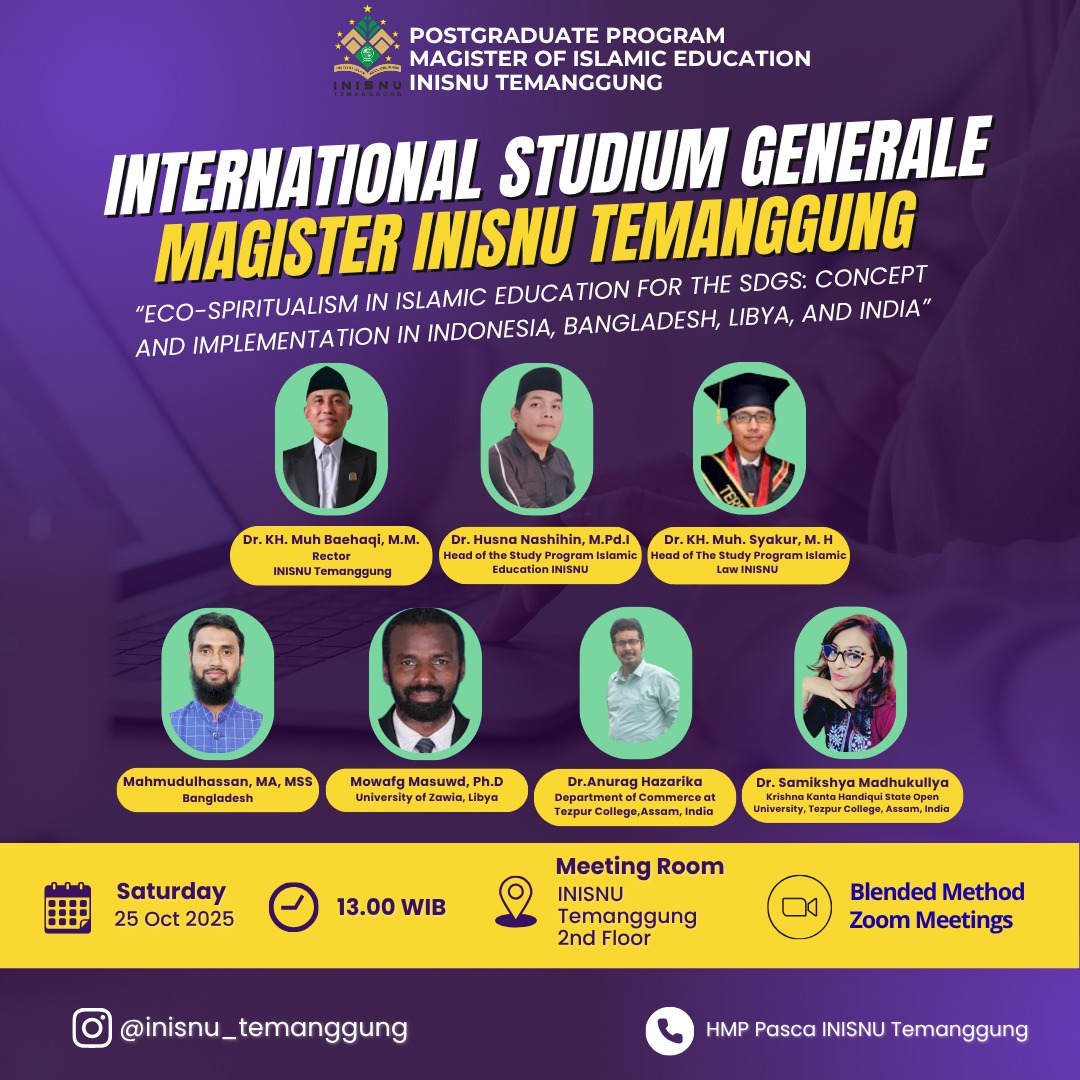 IIQ An Nur Yogyakarta Utus 12 Mahasiswa Ikuti Seminar Internasional di INISNU Temanggung