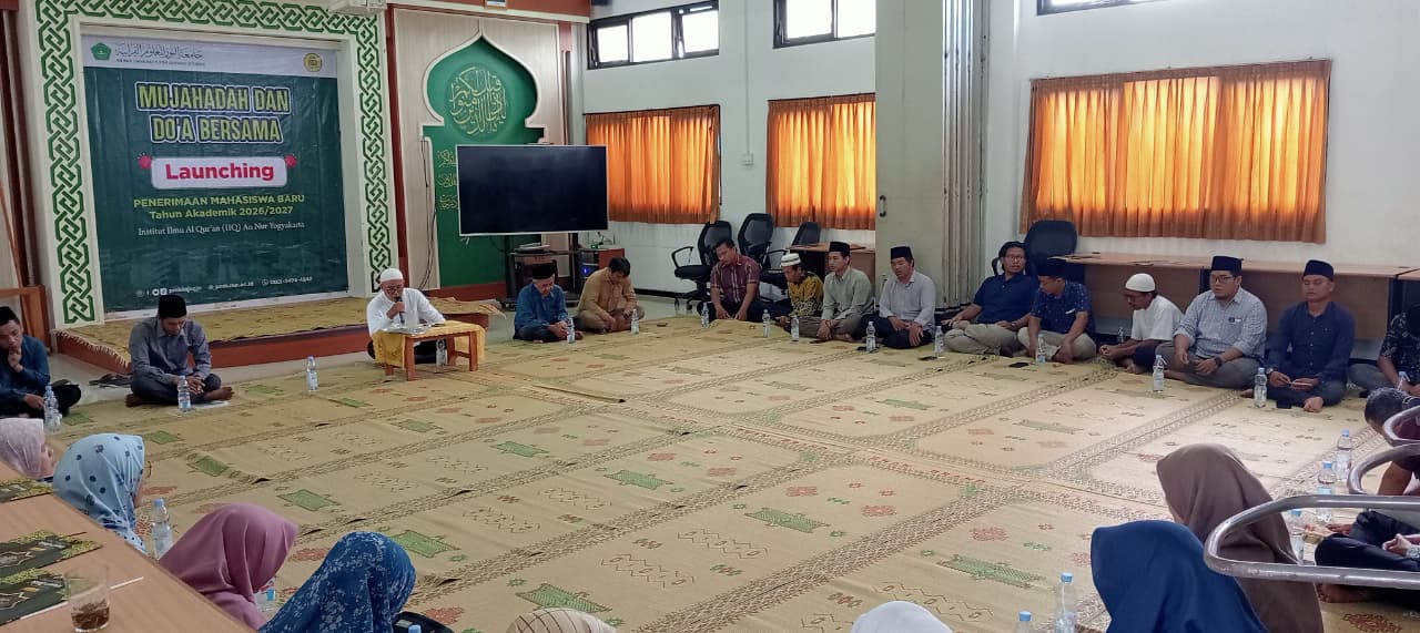 Khataman al-Qur’an dan Mujahadah Warnai Peluncuran PMB IIQ An Nur Yogyakarta Tahun Akademik 2026/2027