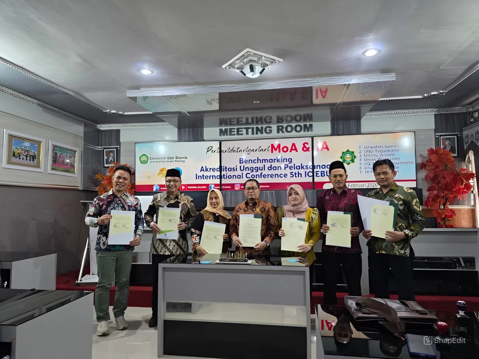 FEBI IIQ An Nur Yogyakarta Perluas Jejaring Akademik melalui Kerja Sama dengan Tiga Kampus NU