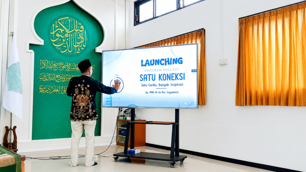 Foto untuk Berita Website - Admisi IIQ An Nur Yogyakarta Luncurkan Podcast “Satu Koneksi”, Perkuat Dakwah di Ruang Digital